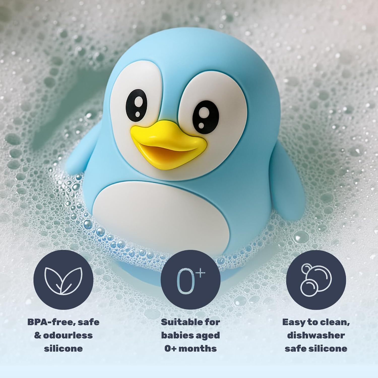 Detalle de TensCare Digi Penguin Digital Baby Bath Thermometer