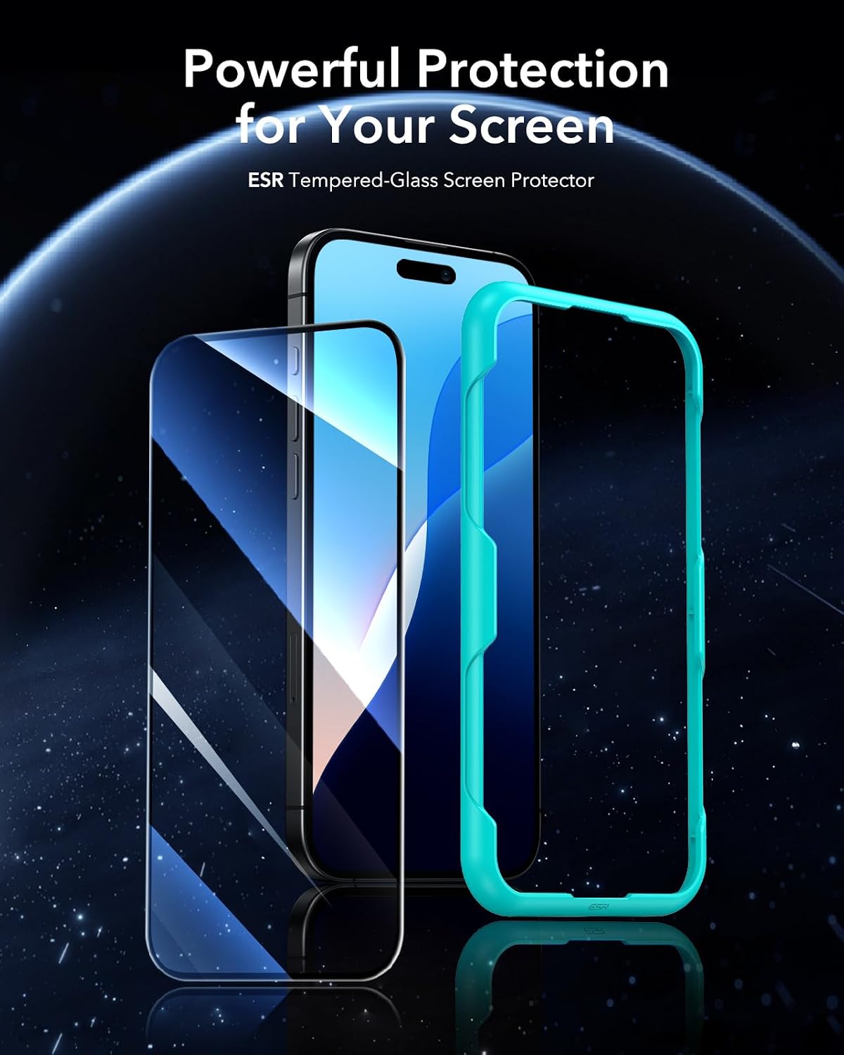 Detalle 2 de ESR Protector Pantalla iPhone 16 Plus 3 unidades