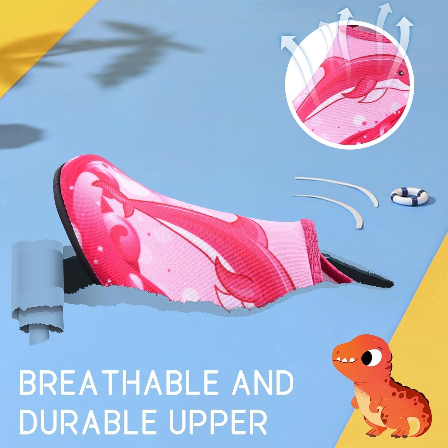Thumbnail 5 de todaysunny Water Shoes for Kids – Quick Dry, Non-Slip Outdoor Footwear