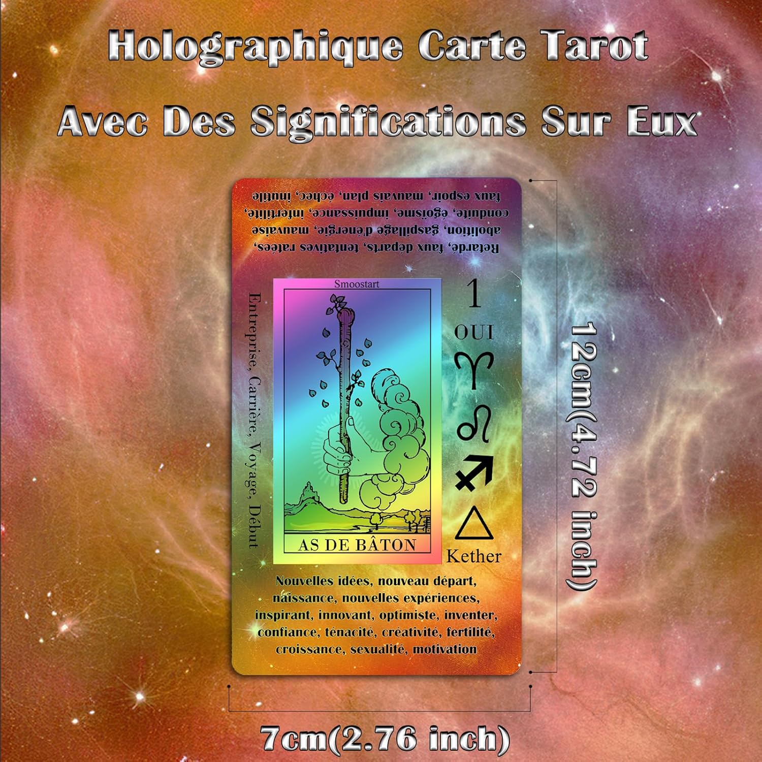Thumbnail 6 de Smoostart Cartes De Tarot Français pour Débutant 🔮