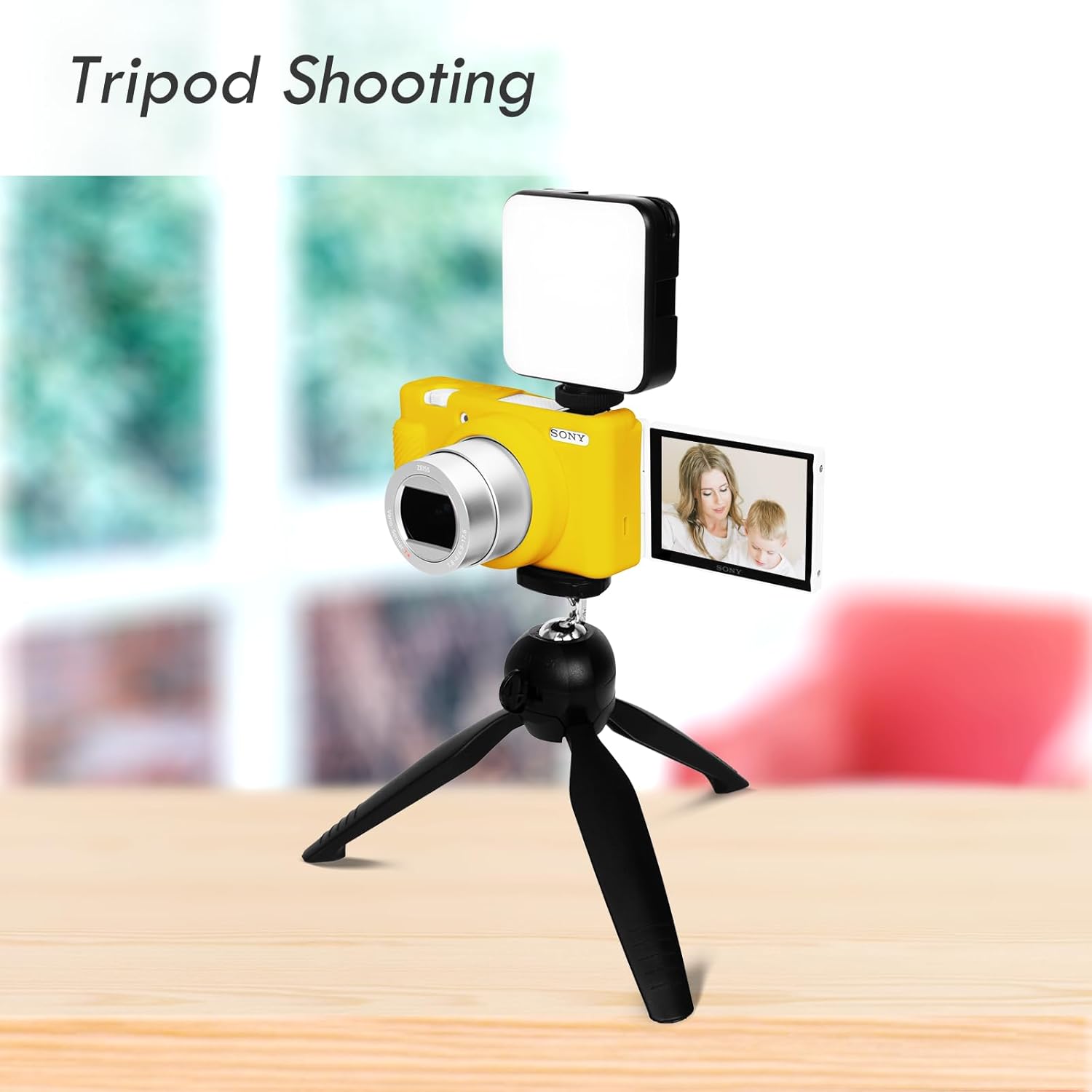 Thumbnail 5 de Rieibi ZV-1F Case soft silicone protective case for Sony ZV-1F / ZV-1 II (yellow)