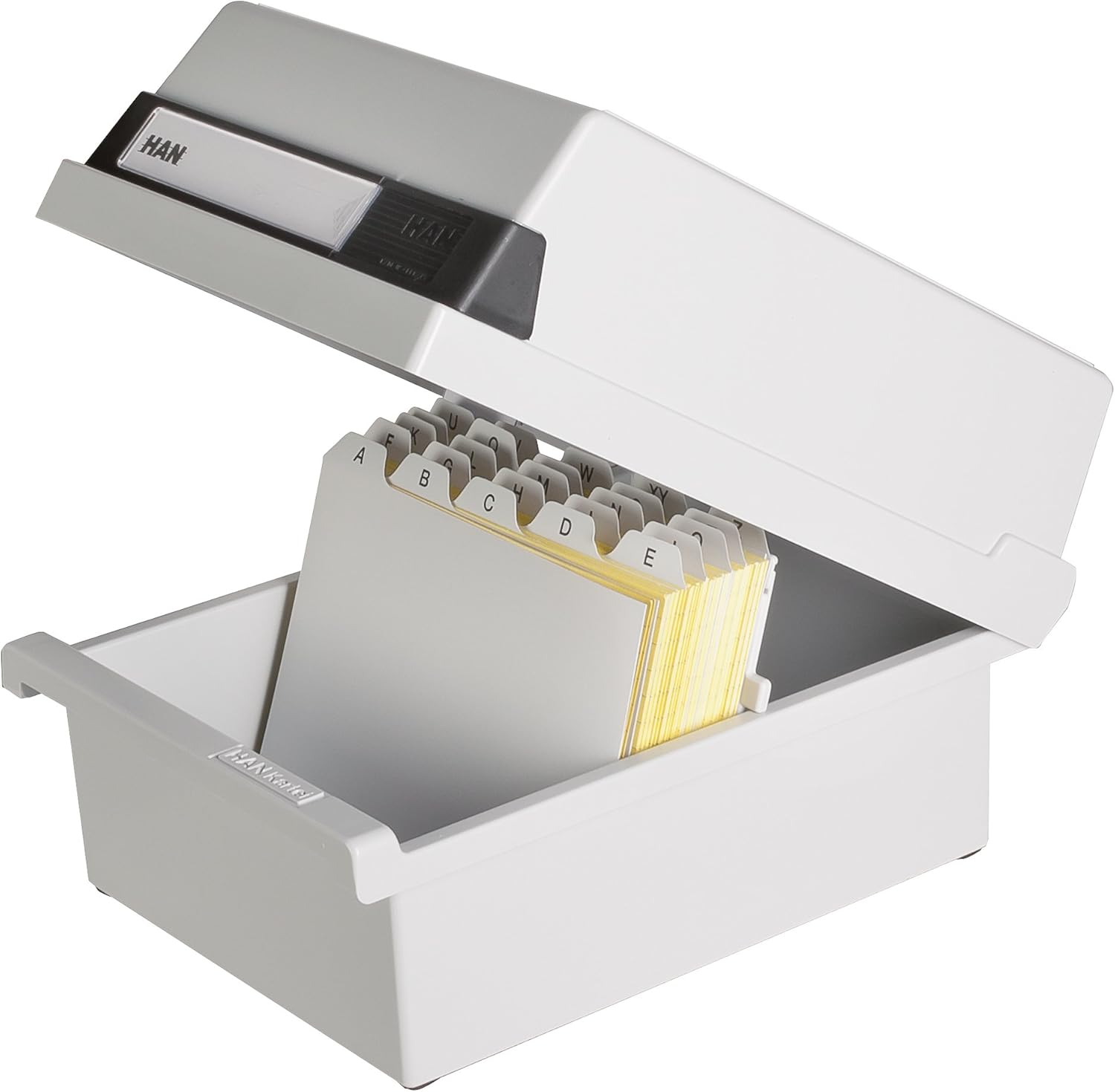 Thumbnail 1 de Han 966-11 contenitore per schede archivio A6 (800 schede), grigio chiaro