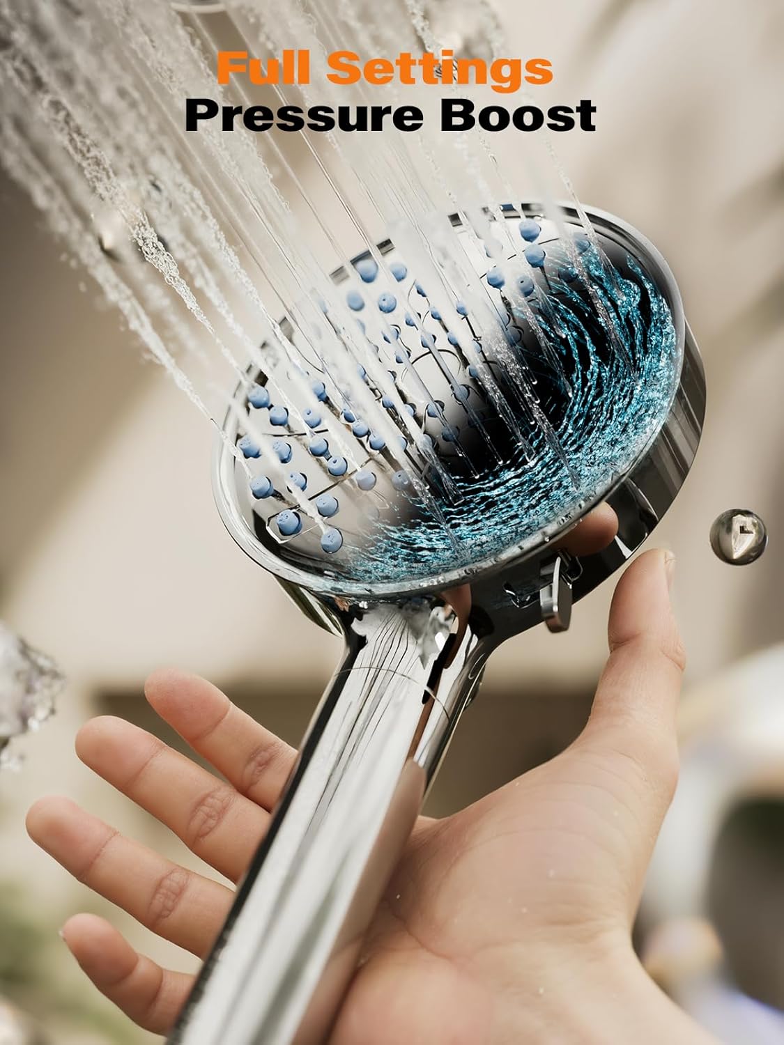 Thumbnail 4 de Cobbe Hard Water Shower Head 20 stage