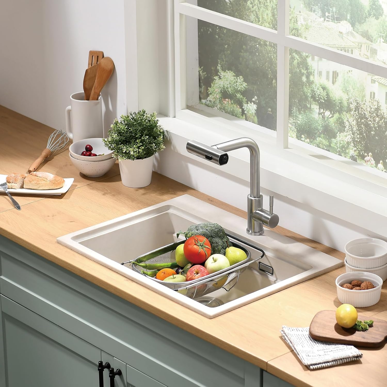 Thumbnail 6 de CENOSA Kitchen Faucet with Pull-Down Spray 🚰