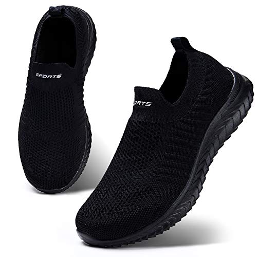 Detalle de HKR Basket Femme Casual Basse Fitness Sneakers Respirantes – Noir, 38EU