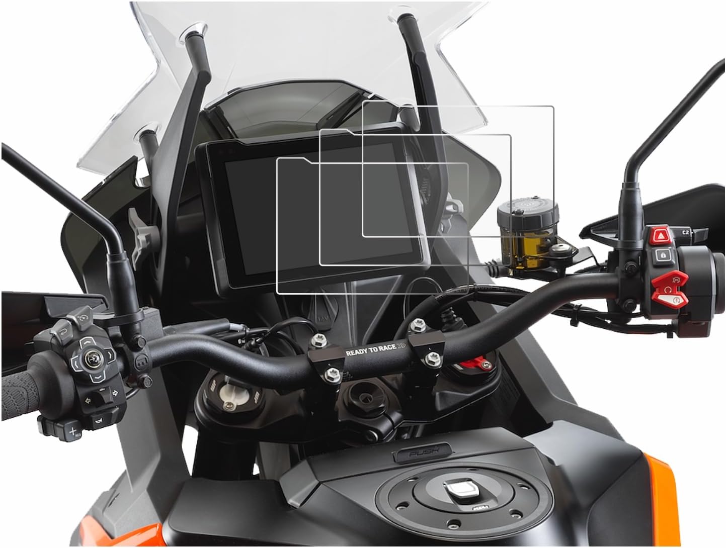 Detalle 2 de savvies Protector Pantalla KTM 1290 Super Adventure S/R 6 unidades