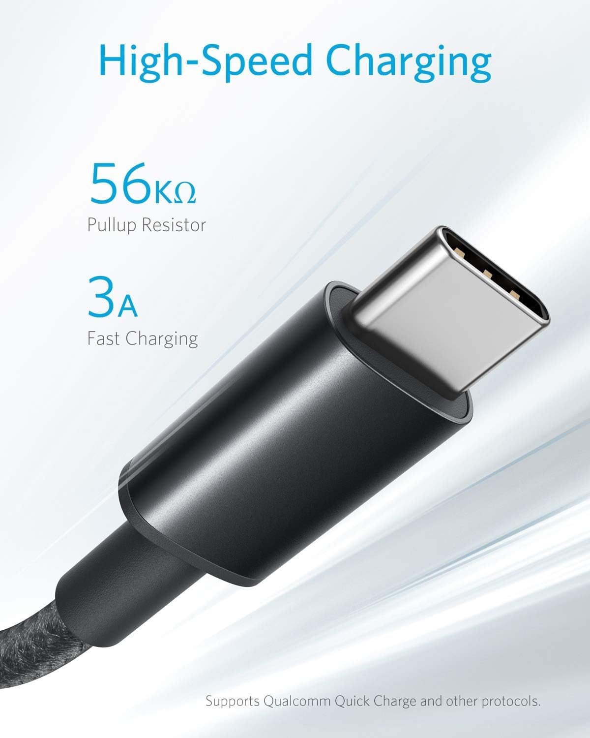 Detalle de Anker Cable USB C paquete 2 1,8m