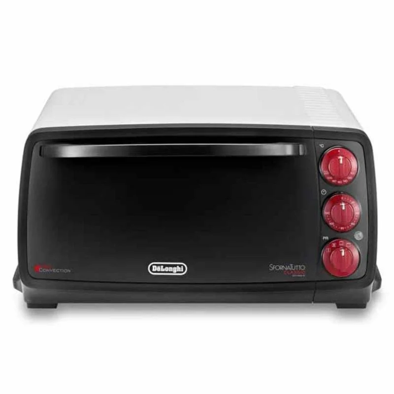 Detalle de DeLonghi EO 14902.W, horno de sobremesa de 14 L con convección y grill