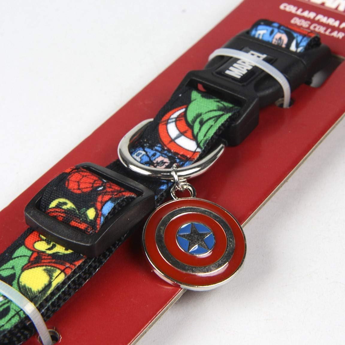 Detalle de Cerdá Marvel Hundehalsband für kleine Hunde – Offiziell lizenziert, XS–S (Halsumfang 22–35 cm, Dicke 15 mm)