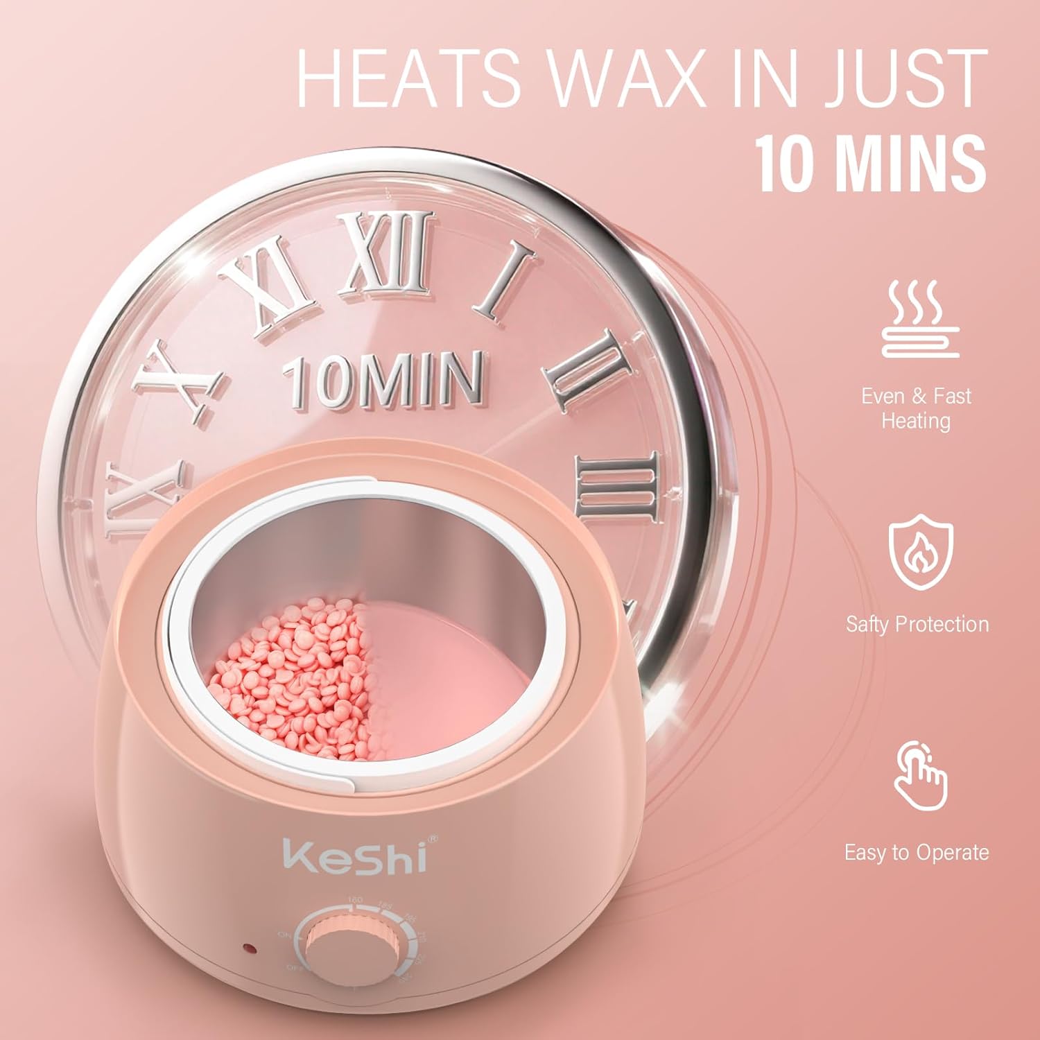 Thumbnail 3 de KeShi Waxing Kit 500ml Painless Wax Warmer