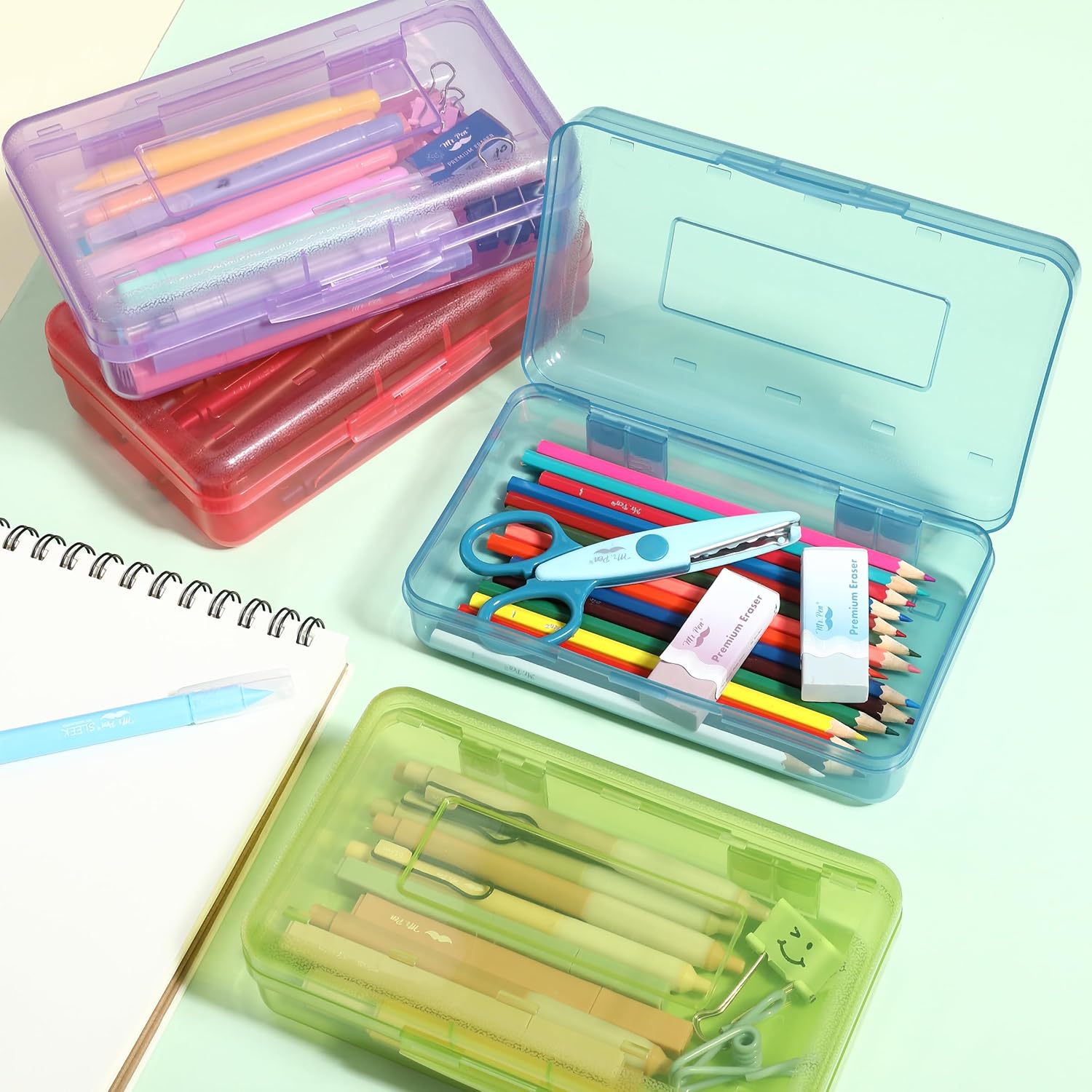 Thumbnail 6 de Mr. Pen Plastic Pencil Cases, 24 Pack