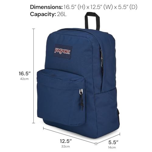 Thumbnail 1 de JanSport SuperBreak Plus Backpack with 15-Inch Laptop Sleeve and Integrated Bottle Pocket