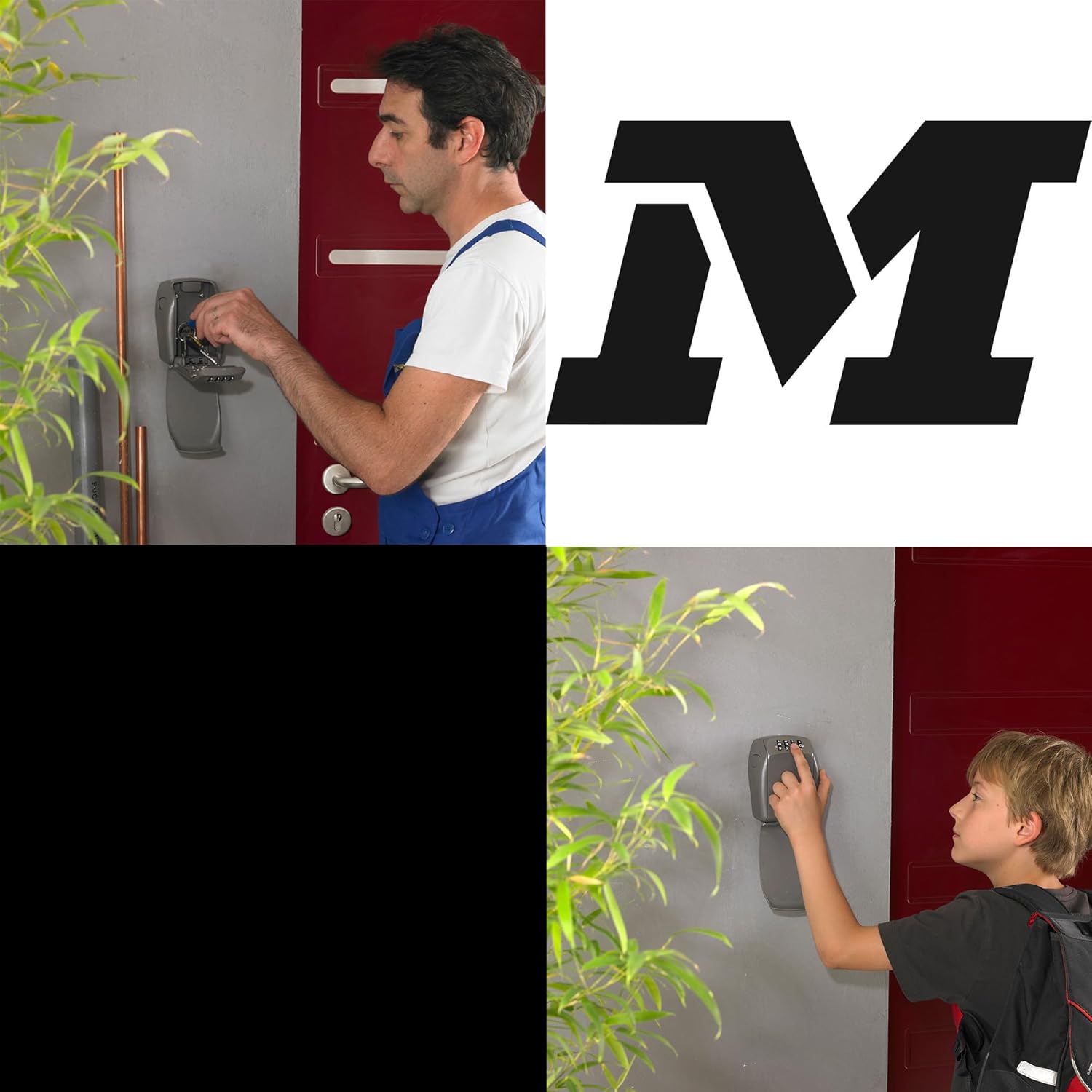Thumbnail 6 de Master Lock 5415EURD: Cassaforte per chiavi con montaggio a parete, sicurezza rinforzata