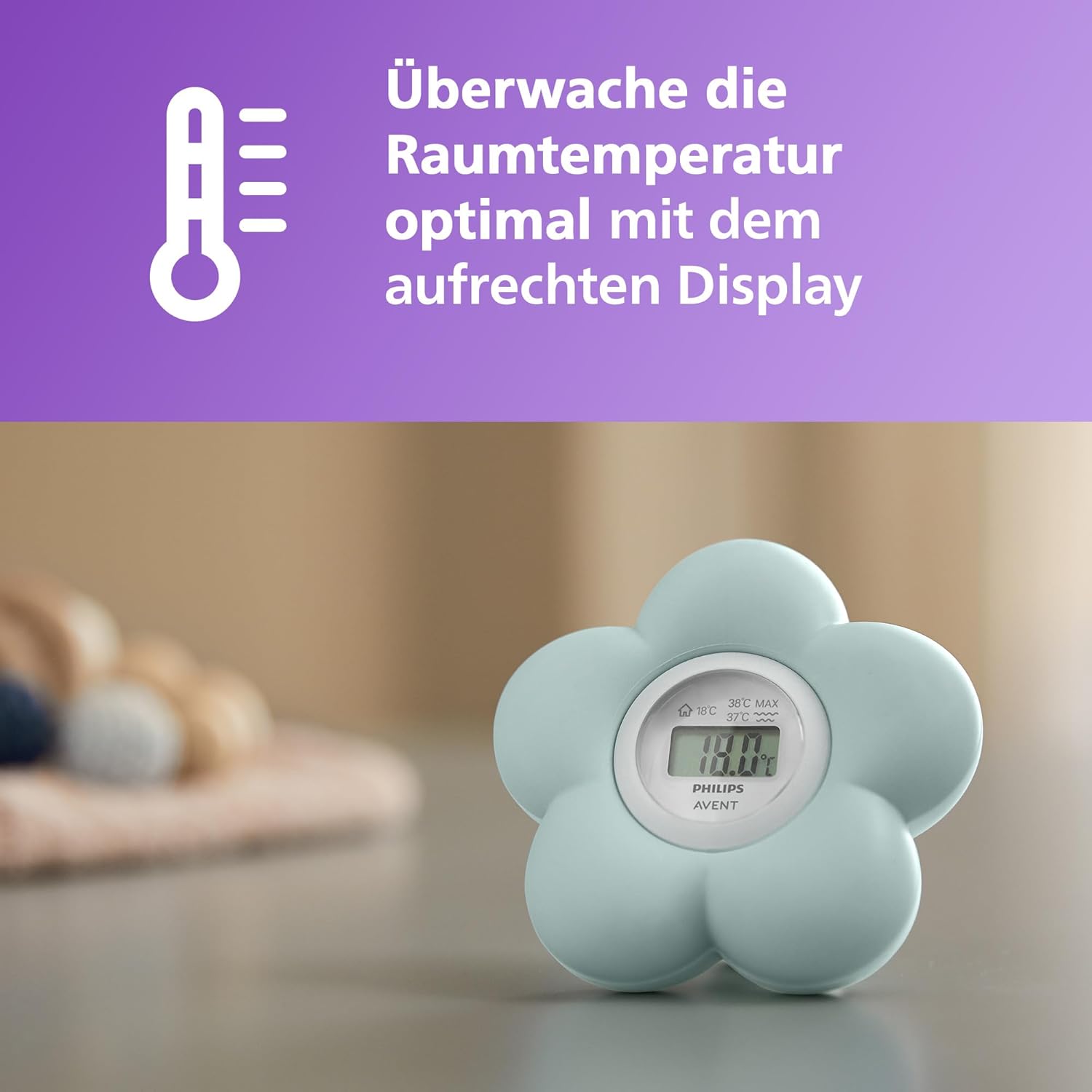Thumbnail 2 de AVENT SCH480/00 Digitalthermometer