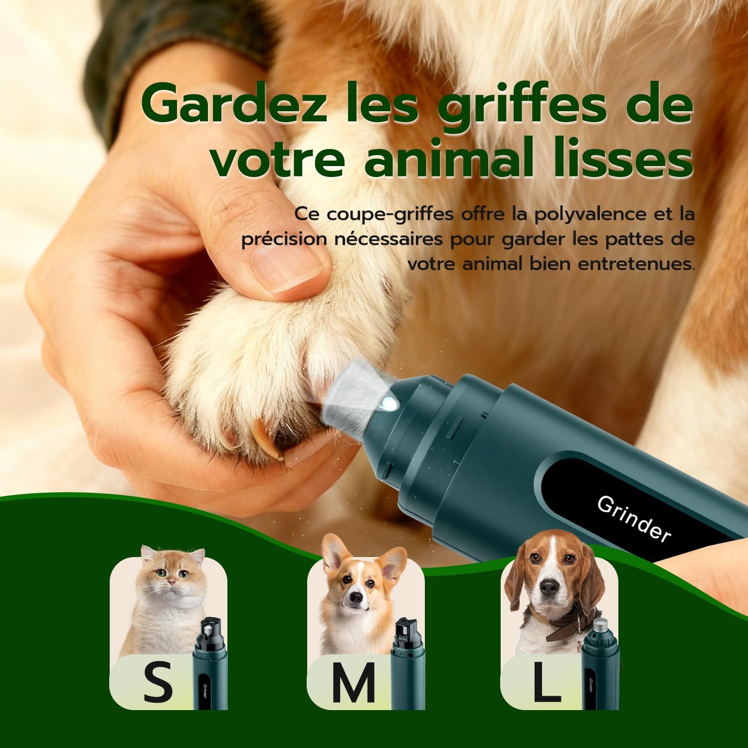Detalle 2 de Tolesum Lime à Ongles 5 vitesses ✂