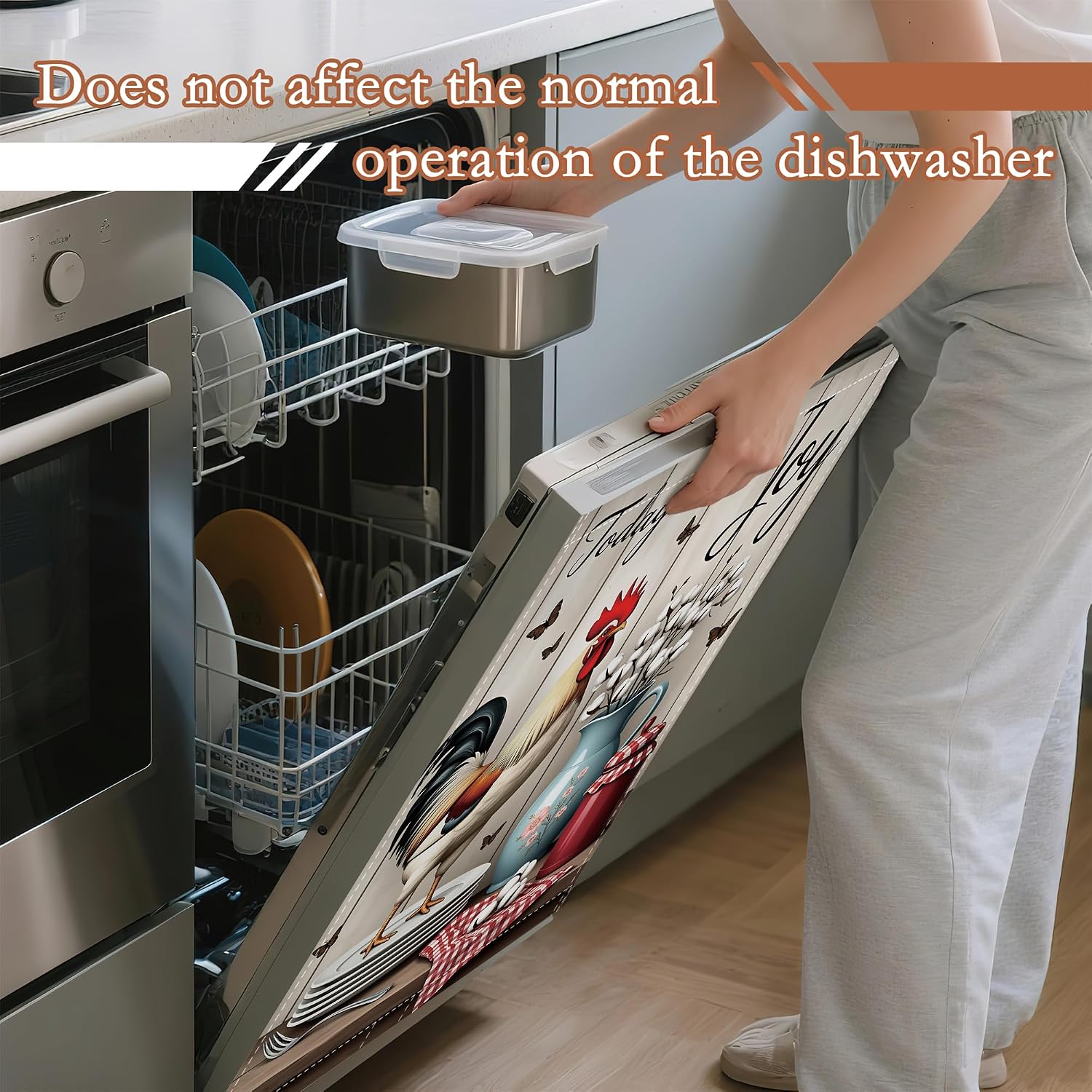 Thumbnail 5 de Farm Joy Dishwasher Cover 23 x 26 Inch
