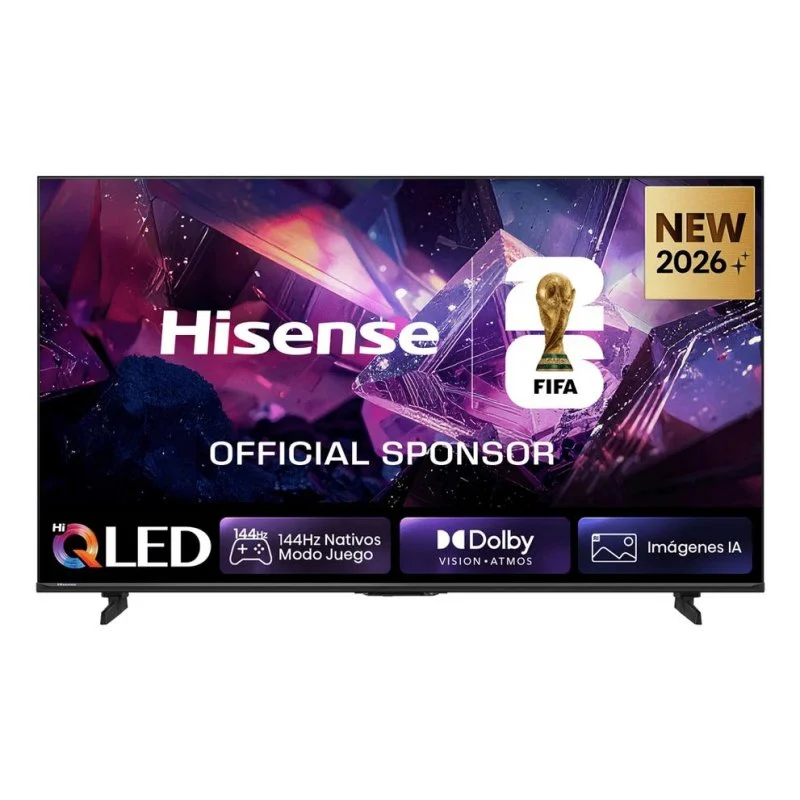 Hisense 55E7S PRO: TV QLED 55" 4K, 144 Hz y HDR para gaming y cine en casa
