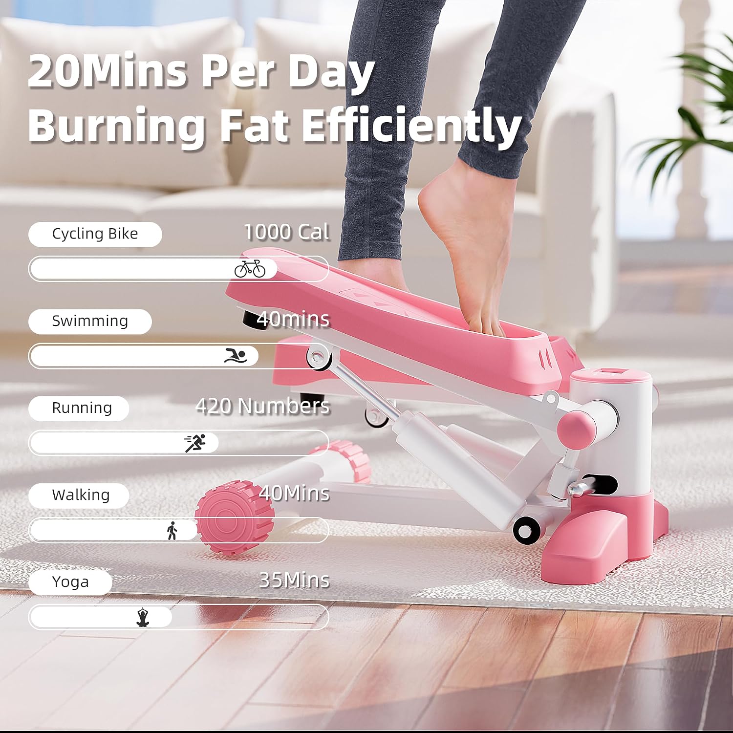 Thumbnail 4 de Mytrix Stair Stepper 330LB LCD display