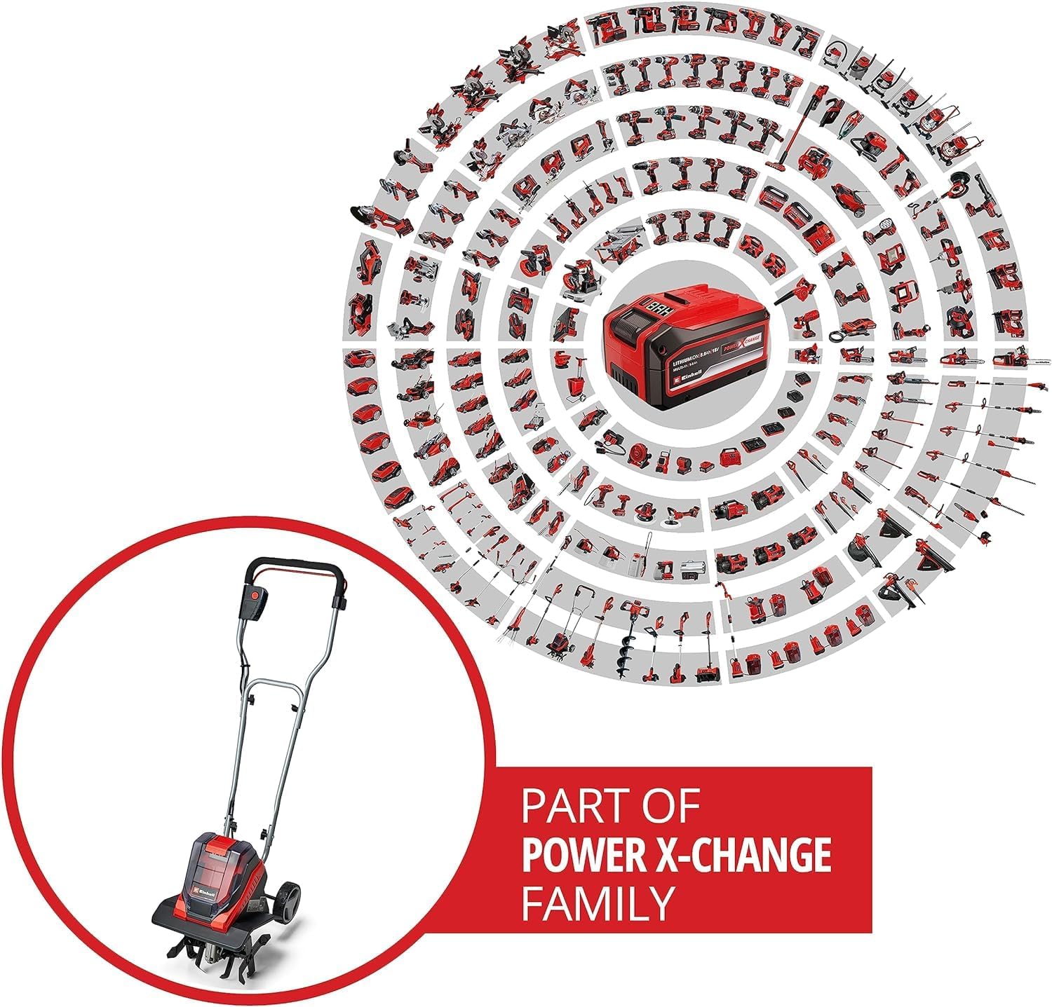 Thumbnail 1 de Einhell GE-CR 30 Li – Zappatrice a Batteria Solo Power X-Change