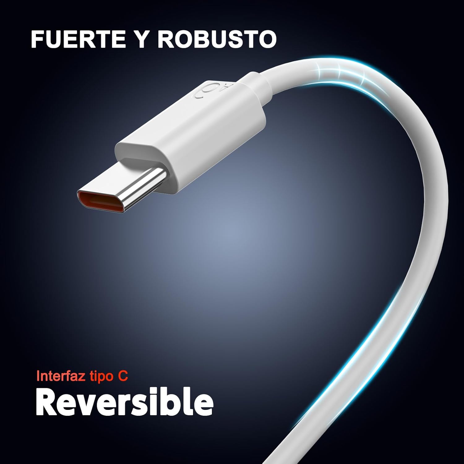 Detalle 2 de Cargador USB C 66W rápido para Huawei y Honor