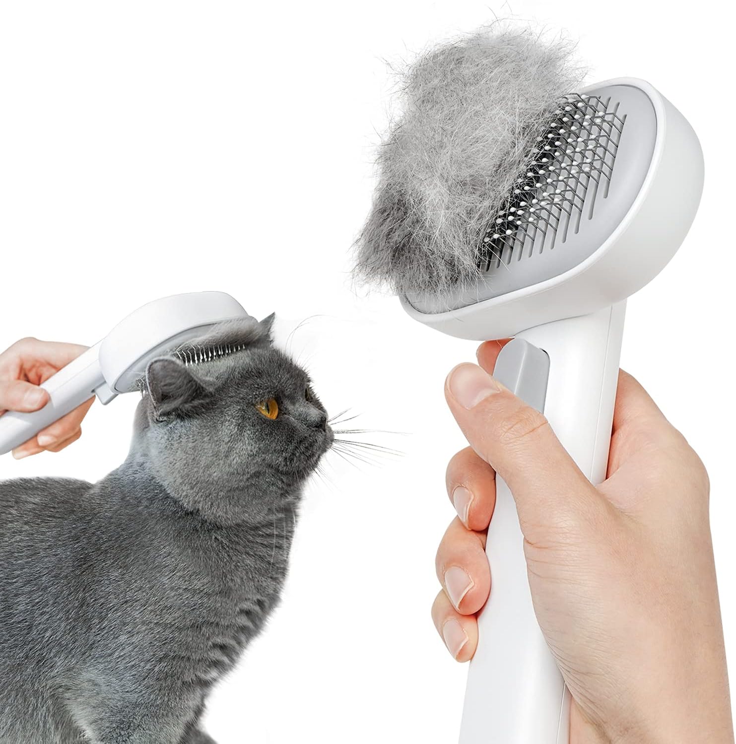 Aumuca Cat Brush shedding 304 stainless 🐾