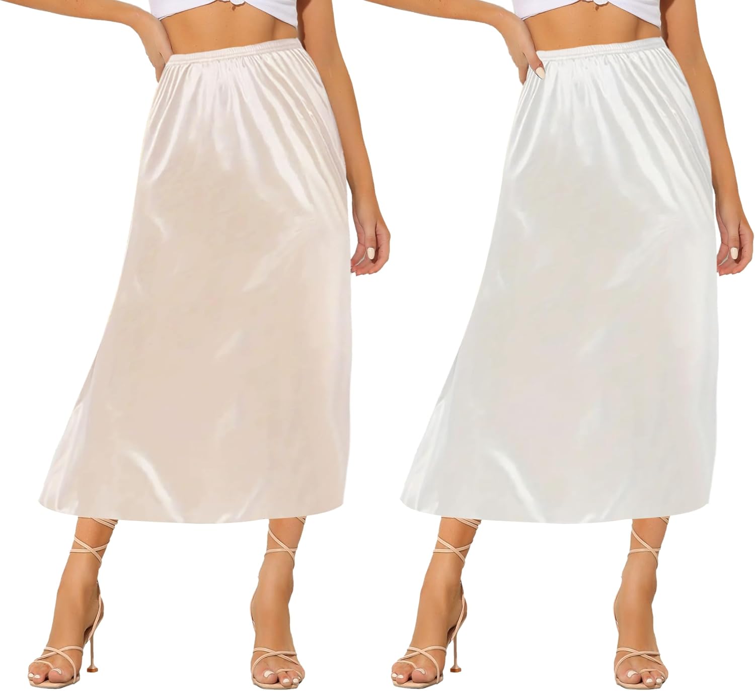 Detalle de Ellames Satin Half Slips