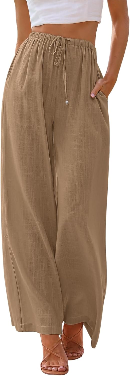 Thumbnail 5 de LILLUSORY Linen Palazzo Pants