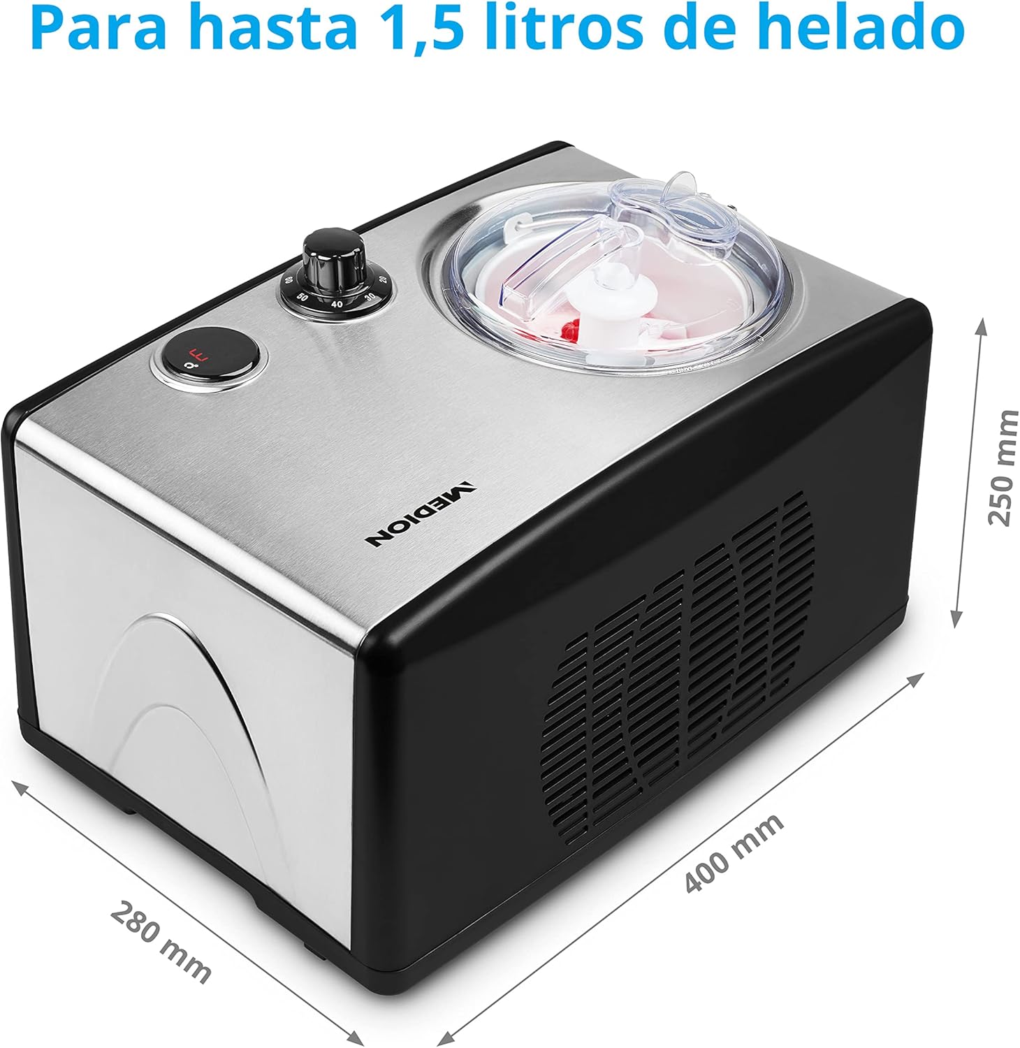 Thumbnail 6 de MEDION Heladera con compresor 1.5L 🍦 MD 18387