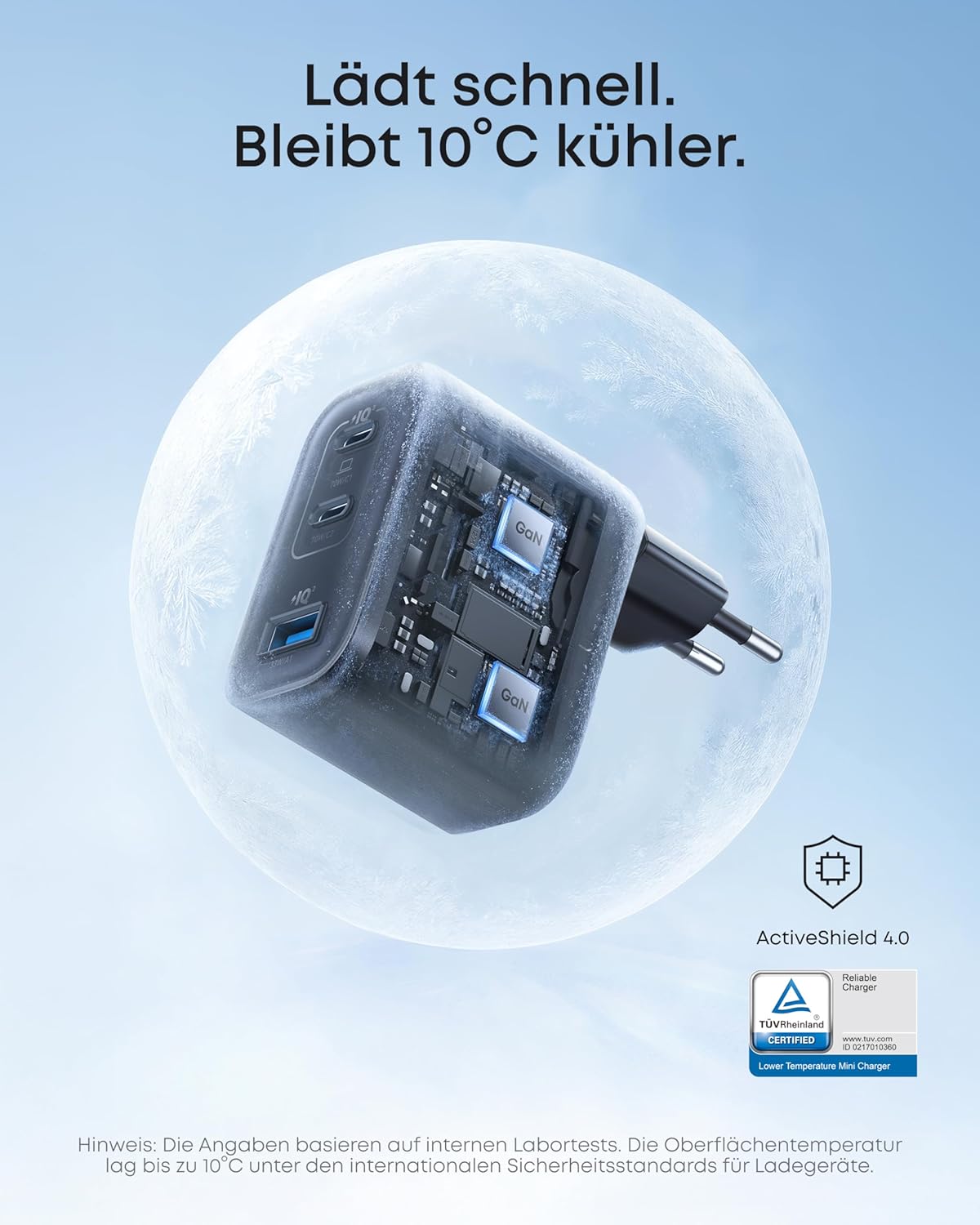 Thumbnail 3 de Anker Nano 70W USB C Ladegerät 3-Port