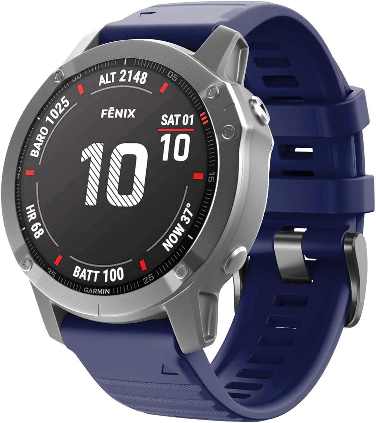 Thumbnail 6 de NotoCity Cinturino Silicone 22mm per Garmin Fenix e Forerunner 935/945 – Quick-Fit, multi-color