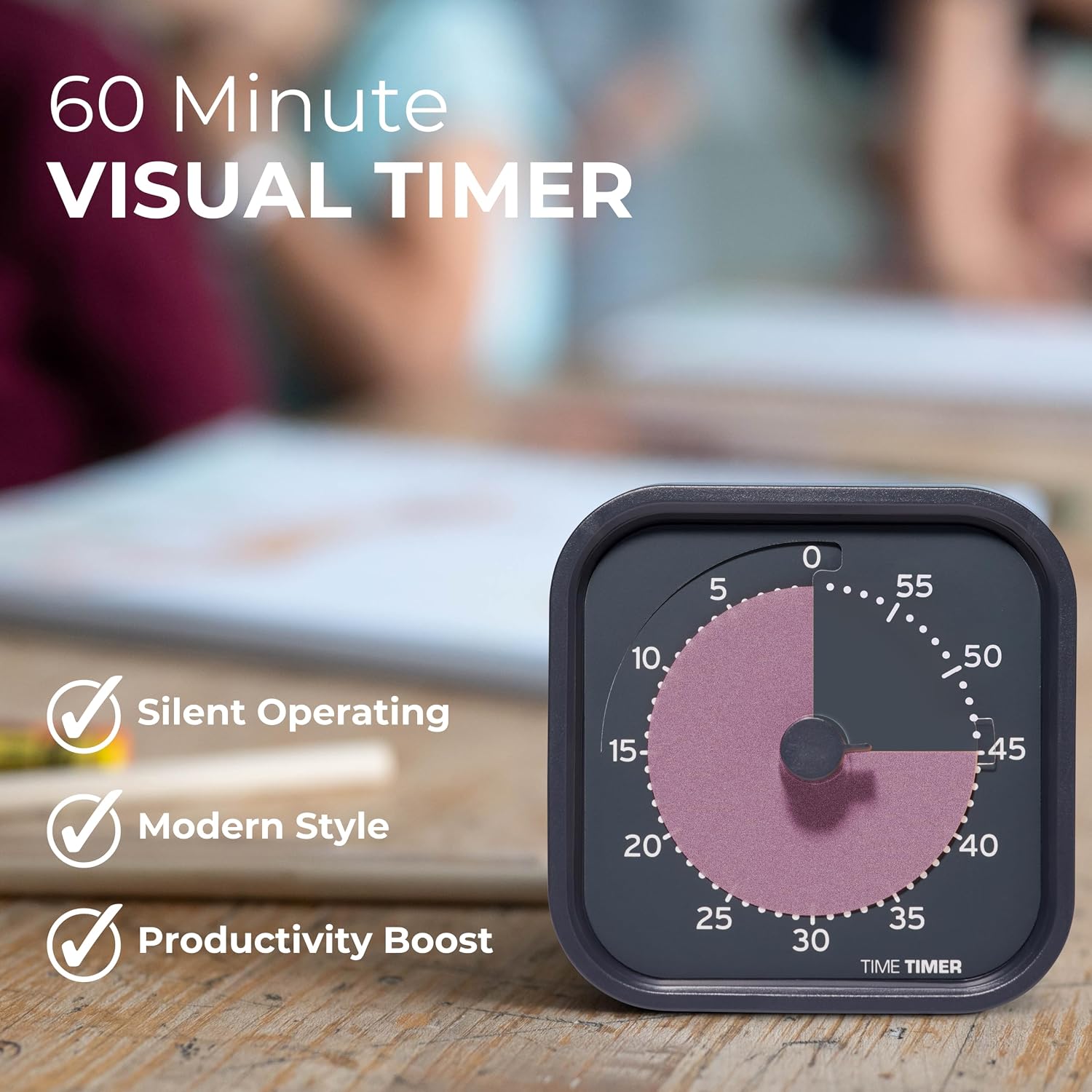 Detalle 2 de Time Timer visual countdown timer, 60-minute