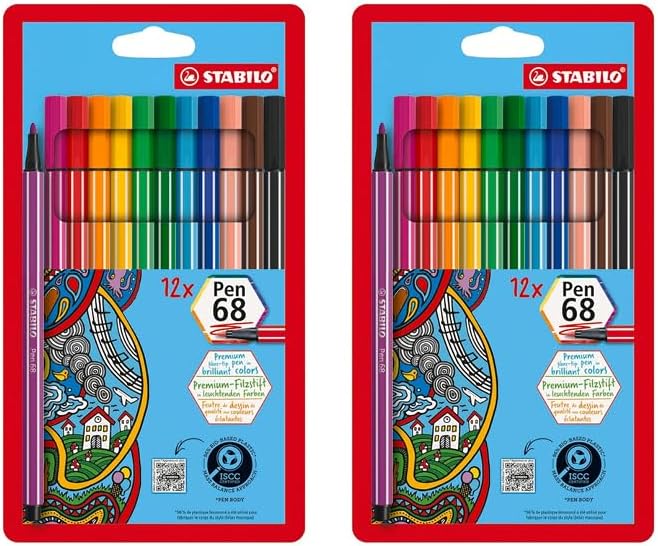 Thumbnail 6 de STABILO Premium-Filzstift Pen 68 Pastellove Set – 15er Pack