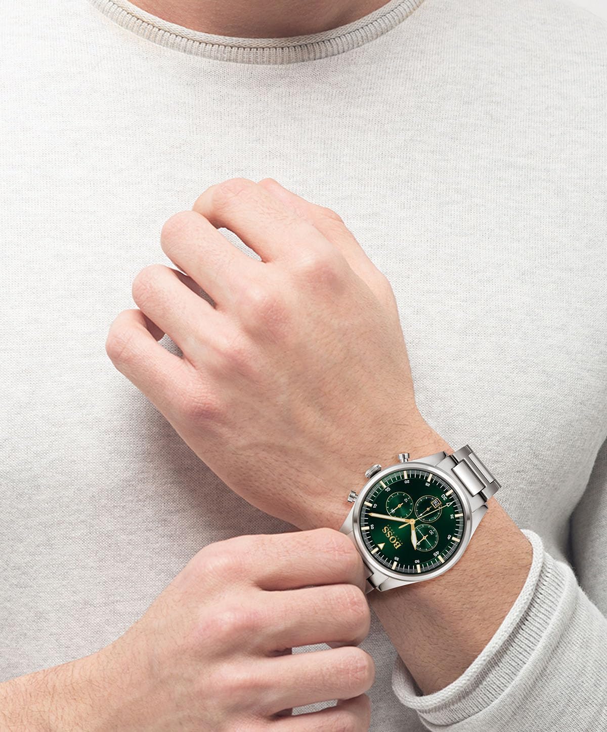 Thumbnail 3 de BOSS Montre Chronographe Pioneer Homme 44 mm