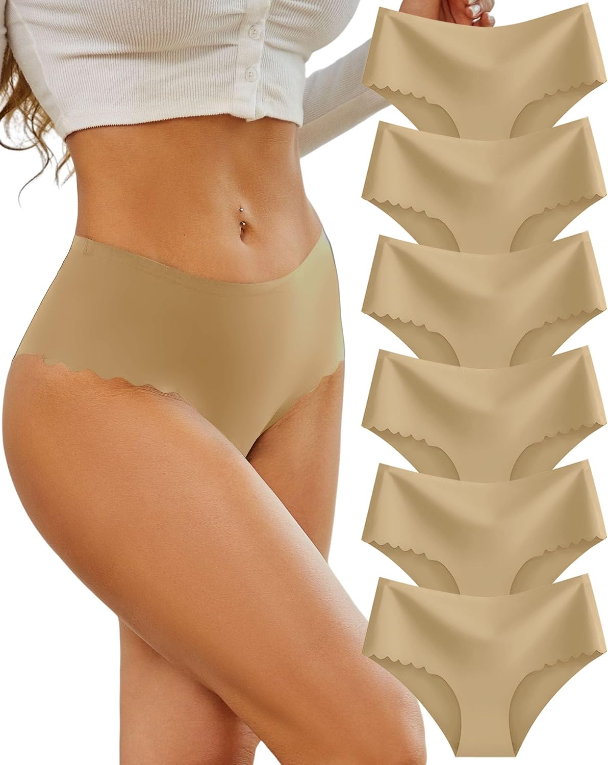 Thumbnail 6 de Seamless Women's Underwear 6-Pack