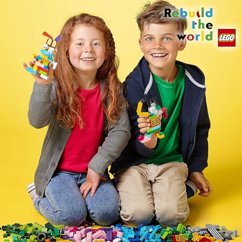 Thumbnail 8 de LEGO 10696 Classic: La Boîte de Briques Créatives — 484 pièces, rangement et idées de construction