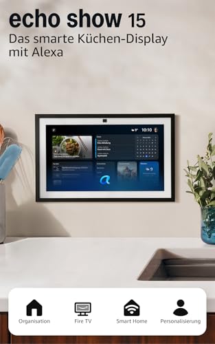 Thumbnail 8 de Amazon Echo Show 15 (neueste Generation) – 15,6-Zoll Smart-Display mit Fire TV & Alexa+ Early Access