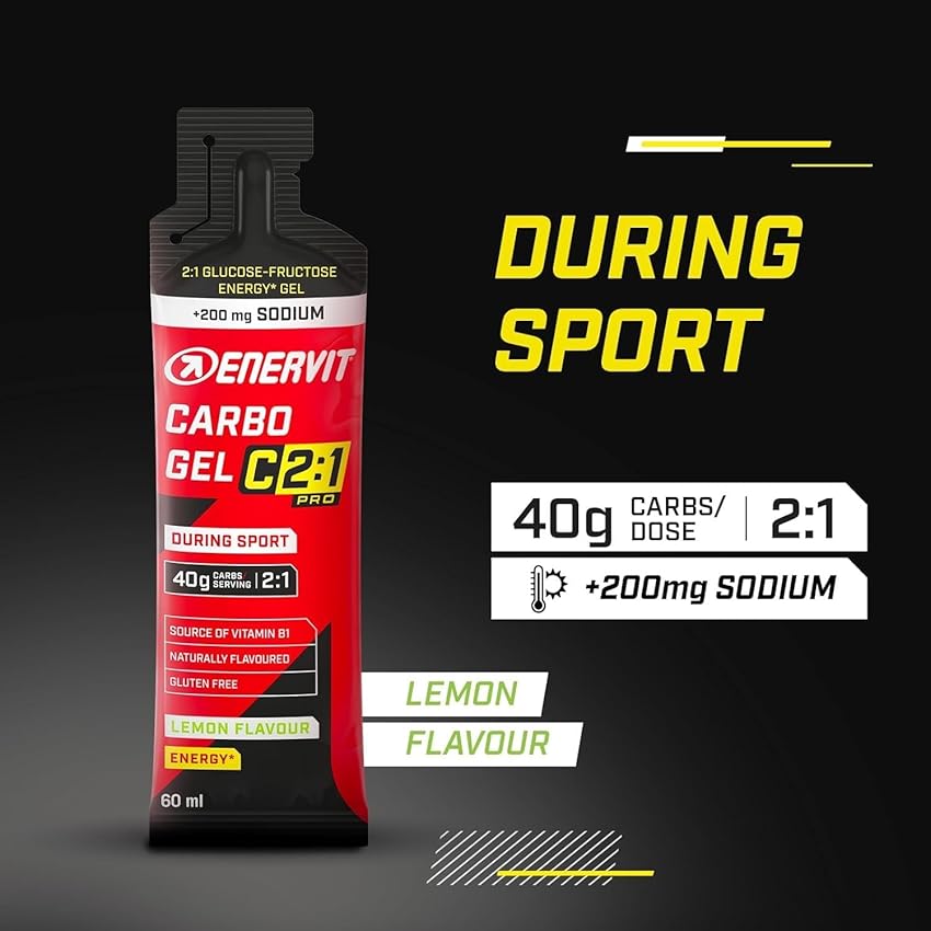 Thumbnail 2 de ENERVIT Gel Carbo C2:1PRO Naranja - Energía para tu aventura 🚀