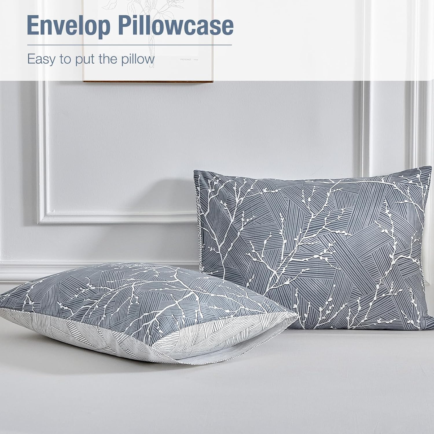 Thumbnail 6 de Lekesky 200T cotton super king duvet set