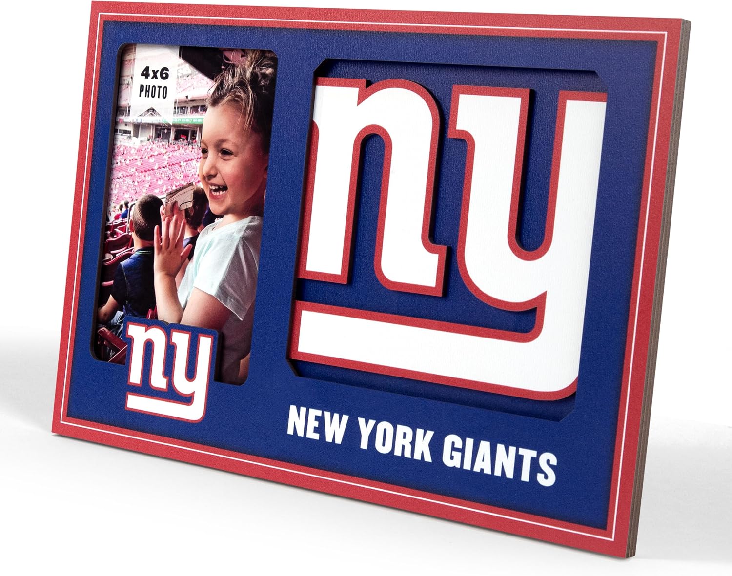 Detalle de YouTheFan NFL 3D Logo Picture Frame