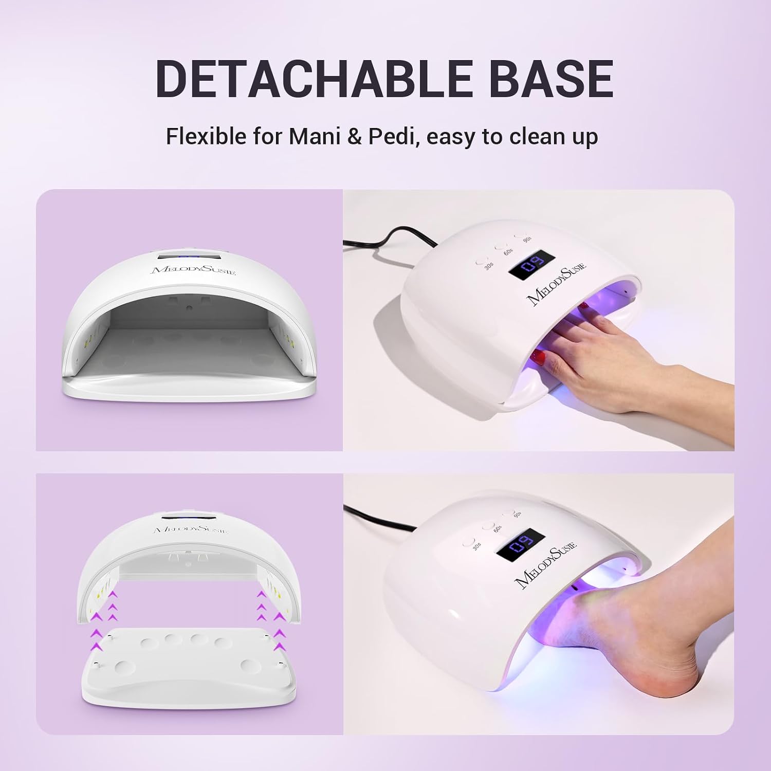 Thumbnail 4 de MelodySusie P-Plus30I Nail Lamp 3-Timer
