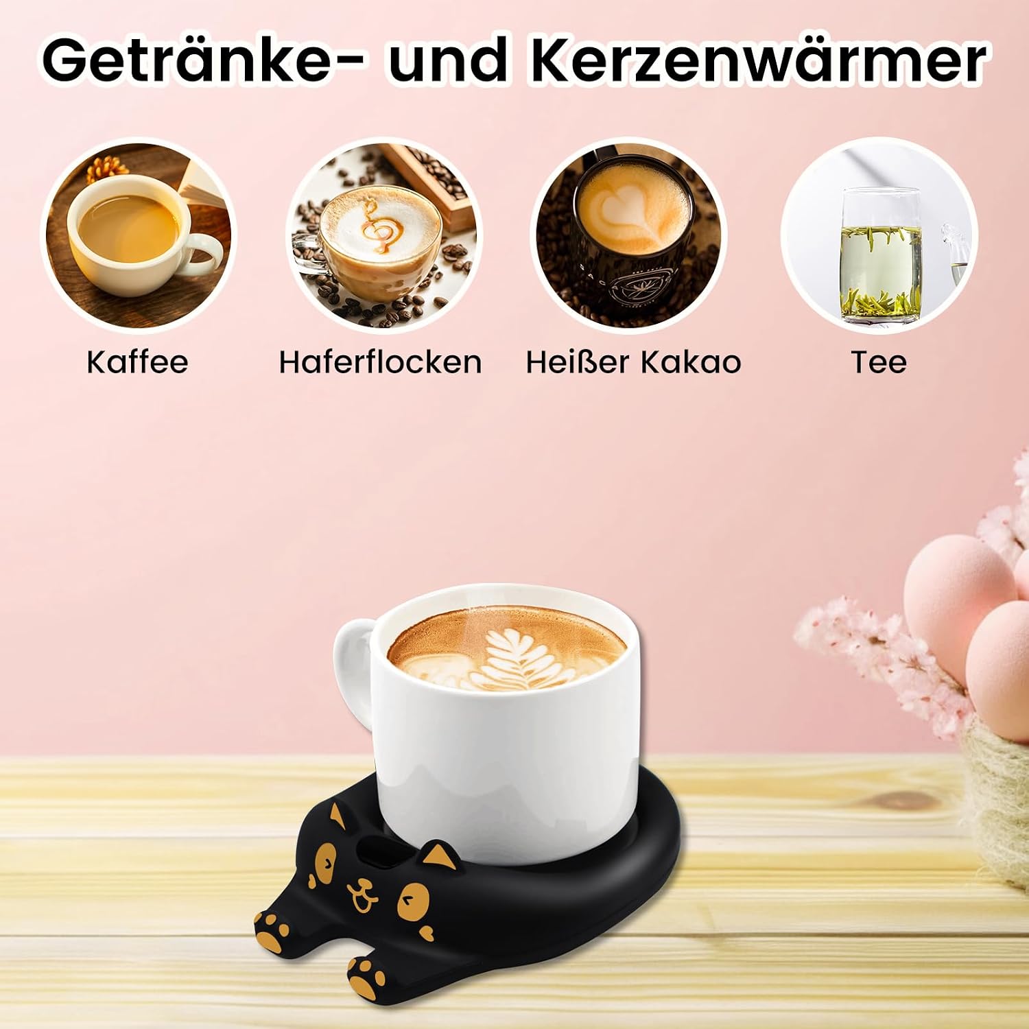 Thumbnail 4 de Tassenwärmer Kaffeewärmer für den Schreibtisch