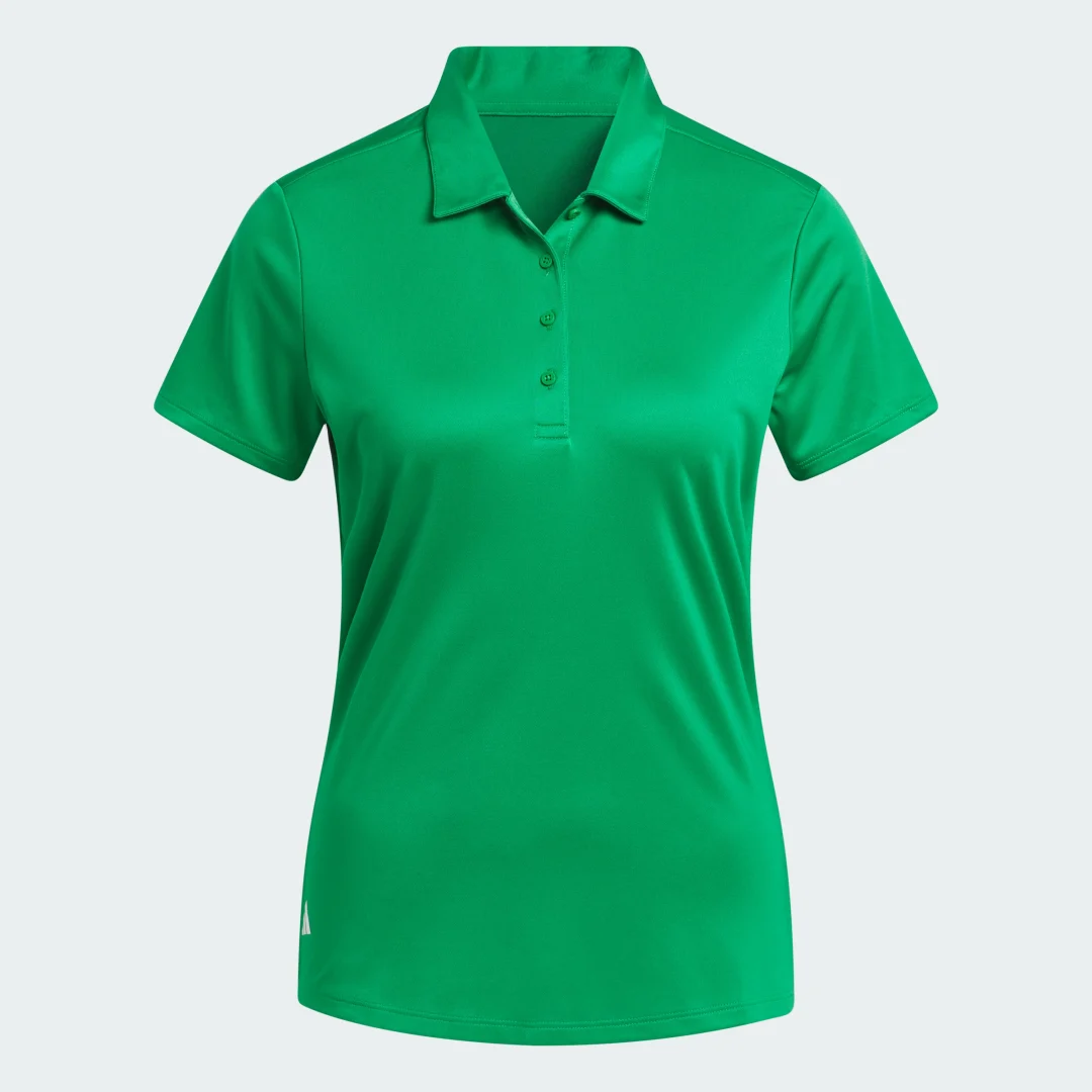 Detalle 2 de Polo Women's Solid Performance Short Sleeve de Adidas — Verde