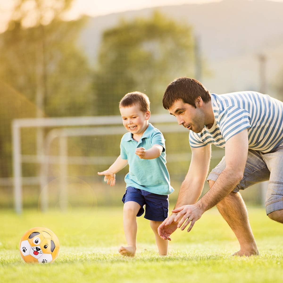 Thumbnail 6 de U&C Planet Toddler Football Size 2 – Mini Kids Ball for Safe Fun