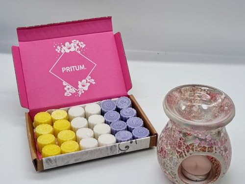Detalle de PRITUM. J'adore, Alien & Black Opium Inspired Gift Set: Three Vegan Wax Melts for a Strong Scent