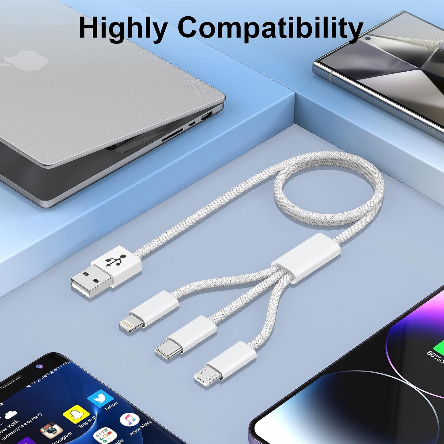 Thumbnail 6 de GIANAC Multi USB Kabel 1,2 m