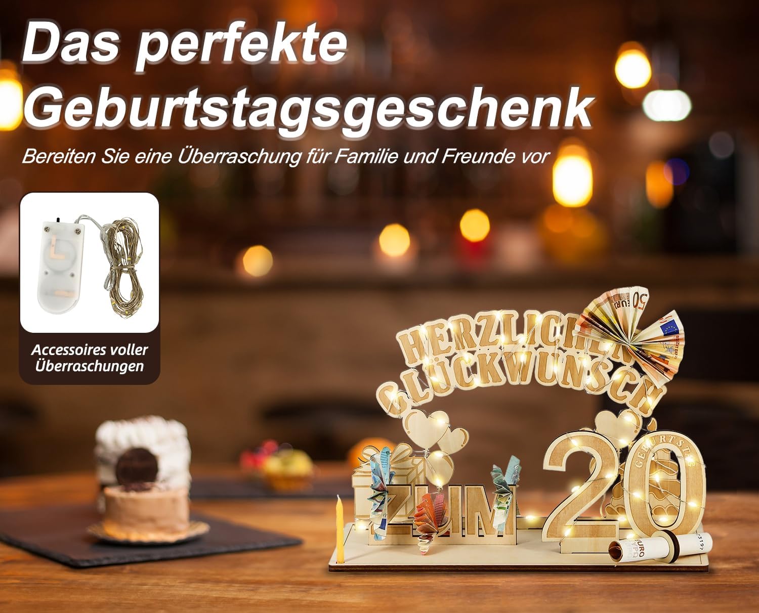 Thumbnail 3 de Giftota Original 20 Geburtstag Geldgeschenke