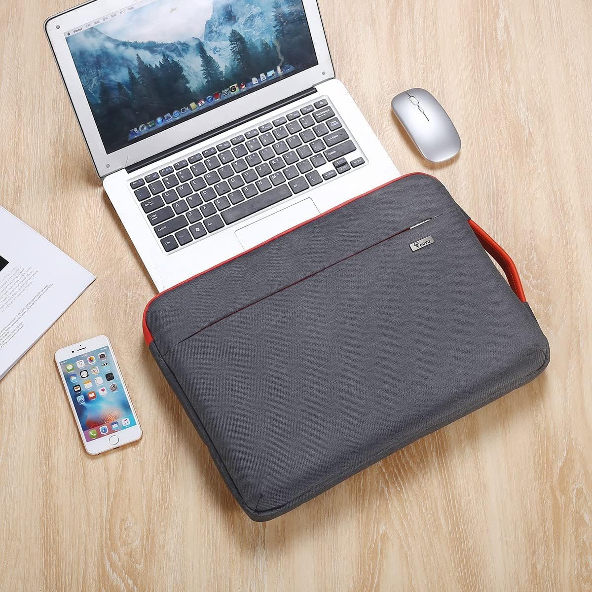 Thumbnail 5 de Voova 360° Protective Laptop Sleeve Case 14-15 inch – Grey