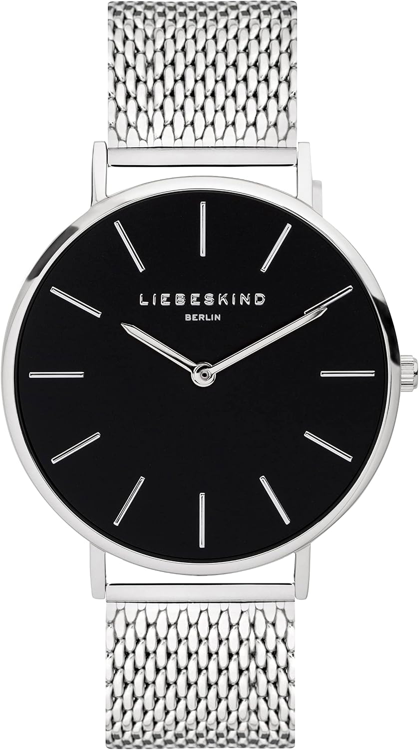 Thumbnail 6 de Liebeskind Berlin Damenarmbanduhr mit 38-mm-Gehäuse, Quarzwerk & Mesharmband (5 ATM) – stilvoll für den Alltag