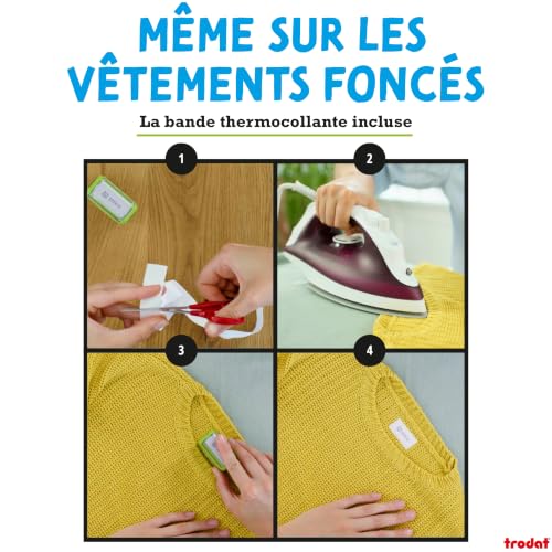 Thumbnail 7 de Trodat Je marque mes p'tites affaires – Kit tampon à personnaliser soi-même