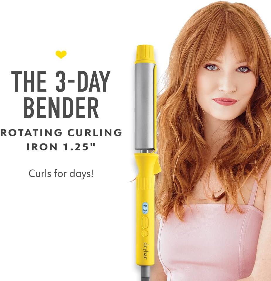 Thumbnail 1 de Drybar Heated Iron with rotating clamp for faster curls and waves